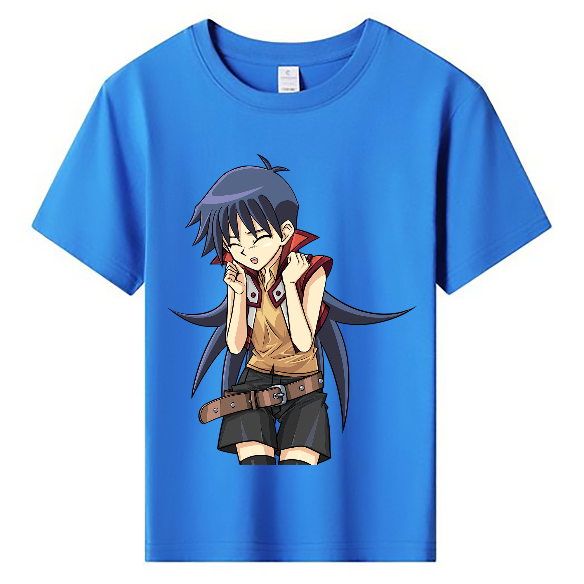 （画像用） 遊☆戯☆王 Yu-Gi-Oh! 綿100％キッズTシャツ（フロントプリント）